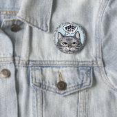 ratzcat oh Ratten Katze Anstecknadel (Beispiel)
