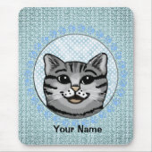 Ratzy Cat Face Mousepad (Vorne)