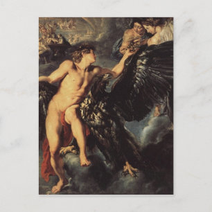 Raub des Ganymed - Rubens Postkarte