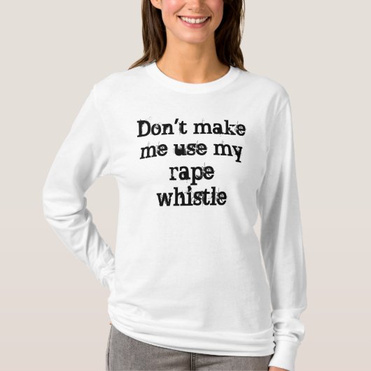 Raub-Pfeife-Shirt T-Shirt (Vorderseite)
