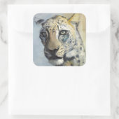 Raub Quadratischer Aufkleber (Tasche)