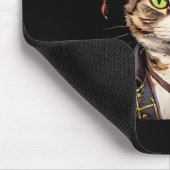 Raub und Katze Mousepad (Ecke)