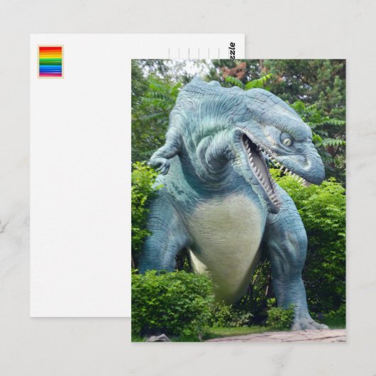 Raubdinosaurier nach Karte (Vorne/Hinten)