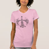Raubein und Engel T-Shirt (Vorderseite)