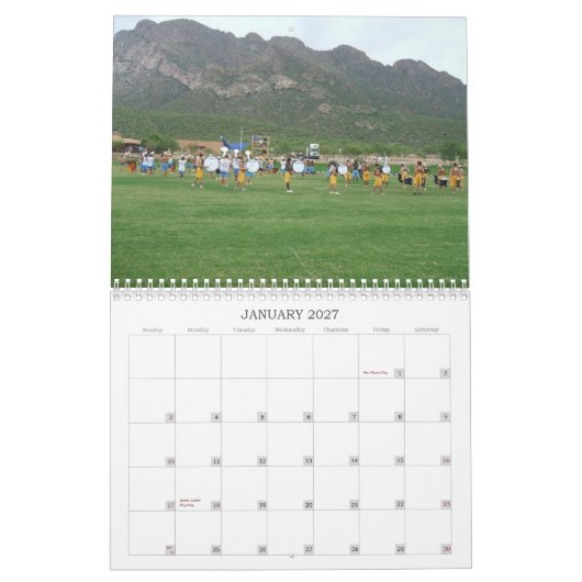 Räuber 2008 12-monatiger Kalender (Jan 2027)