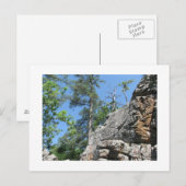 Räuber-Höhlen Oklahoma Postkarte (Vorne/Hinten)