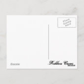 Räuber-Höhlen Oklahoma Postkarte (Rückseite)