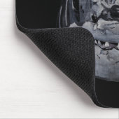 Raubfisch des Meeres Gemälde von Alfred Fox Mousepad (Ecke)