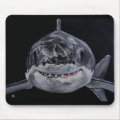 Raubfisch des Meeres Gemälde von Alfred Fox Mousepad (Vorne)