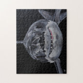 Raubfisch des Meeres Gemälde von Alfred Fox Puzzle (Vertikal)