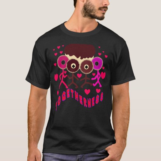 Raubfische Shirt Donuts (Vorderseite)