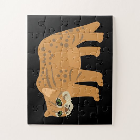 Raubkatze Puzzle (Vertikal)