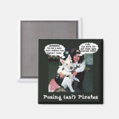 Raubkopierer Magnet (Vorderseite/Rückseite)