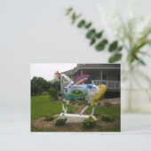 Raubpferd Postkarte (Stehend Vorderseite)