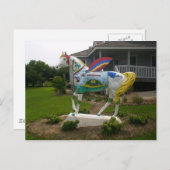 Raubpferd Postkarte (Vorne/Hinten)