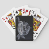 Raubtier des Meeres Gemälde von Alfred Fox Spielkarten (Rückseite)