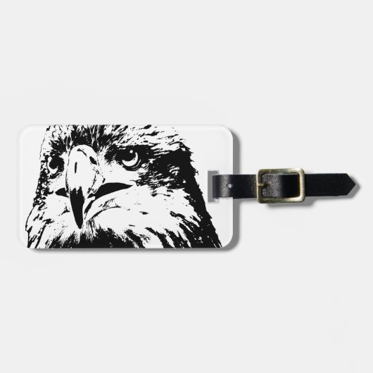 Raubtier Gepäckanhänger (Vorderseite horizontal)