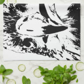 Raubtier Geschirrtuch (Gefaltet)