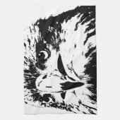 Raubtier Geschirrtuch (Vertikal)