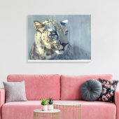 Raubtier II Leinwanddruck (Insitu (Wohnzimmer))