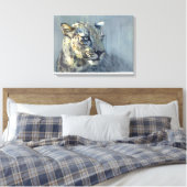 Raubtier II Leinwanddruck (Insitu (Schlafzimmer))