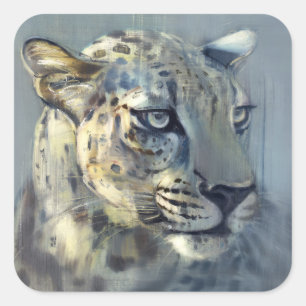 Raubtier II Quadratischer Aufkleber