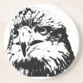 Raubtier Sandstein Untersetzer (Vorne)