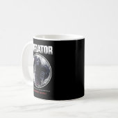 Raubtier Vintag essenziell  Kaffeetasse (Vorderseite Links)