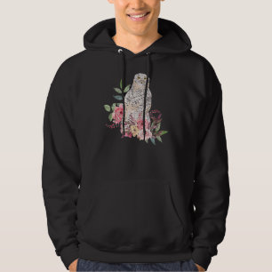 Raubtiere Vogelwälder Tierische Rose Blume Schaf 1 Hoodie