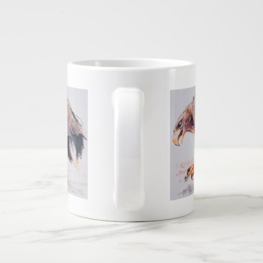 Raubvogel 2001 Jumbo-Tasse (Rückseite)