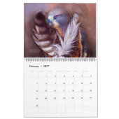 Raubvögel 2 Kunst-Kalender Kalender (Feb 2027)