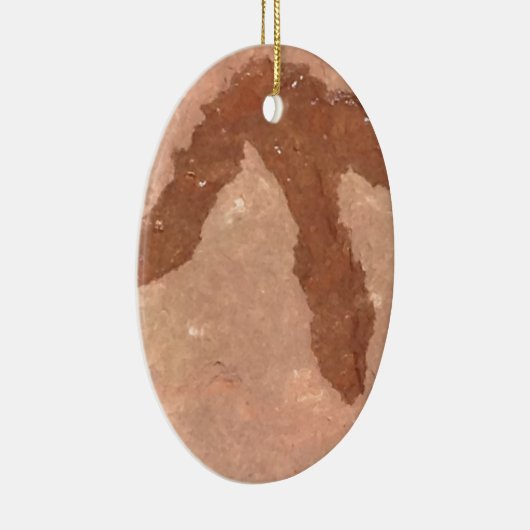 Raubvogel-Abdrücke Keramikornament (Rechts)