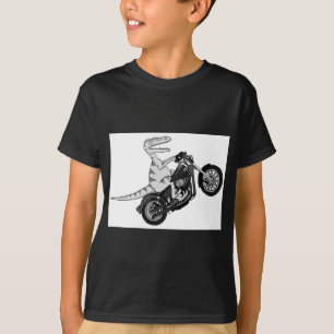Raubvogel auf einem Schwein T-Shirt