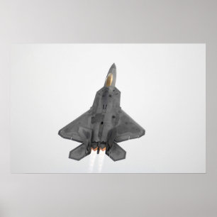 Raubvogel F-22 Poster