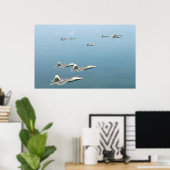 Raubvögel F-22 Poster (Heimbüro)
