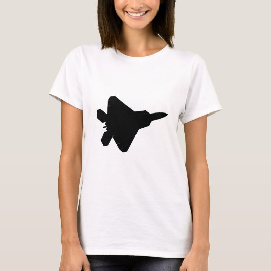 Raubvogel F-22 T-Shirt (Vorderseite)