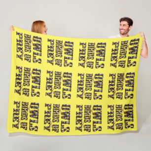 Raubvögel, Fleecedecke