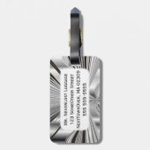 Raubvogel-Geist ~ Gepäckanhänger (Rückseite vertikal)