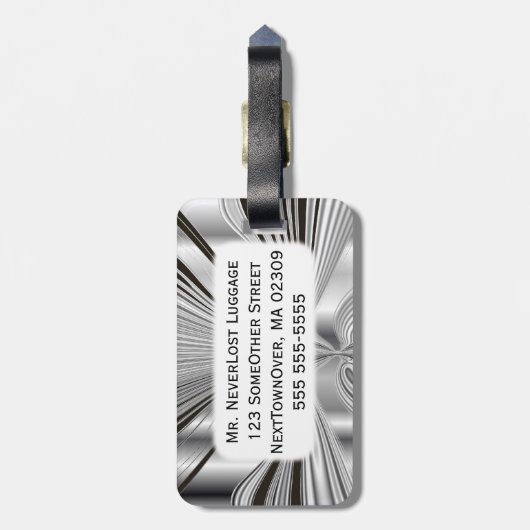 Raubvogel-Geist ~ Gepäckanhänger (Rückseite vertikal)