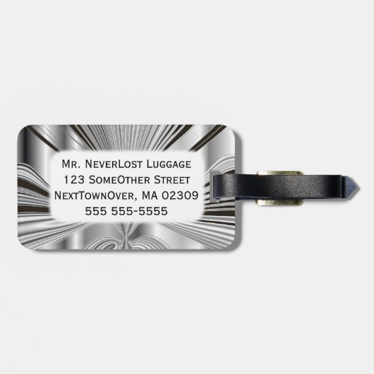 Raubvogel-Geist ~ Gepäckanhänger (Rückseite horizontal)