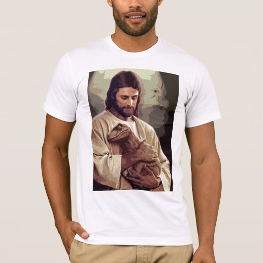 Raubvogel Jesus T-Shirt (Vorderseite)