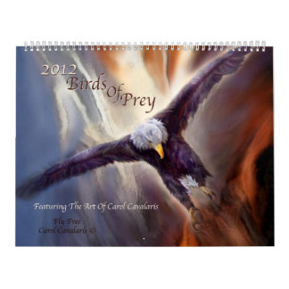 Raubvögel Kunst-Kalender 2012 Kalender