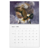 Raubvögel Kunst-Kalender 2015 Kalender (Mär 2026)