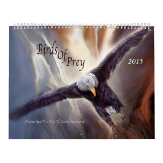 Raubvögel Kunst-Kalender 2015 Kalender