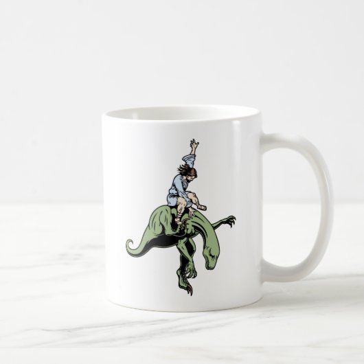 Raubvogel-Rodeo Jesus Kaffeetasse (Rechts)