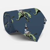 Raubvogel-Rodeo Jesus Krawatte (Gerollt)