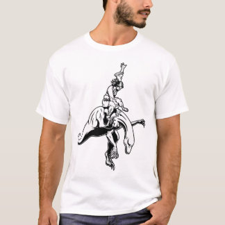 Raubvogel-Rodeo Jesus T-Shirt