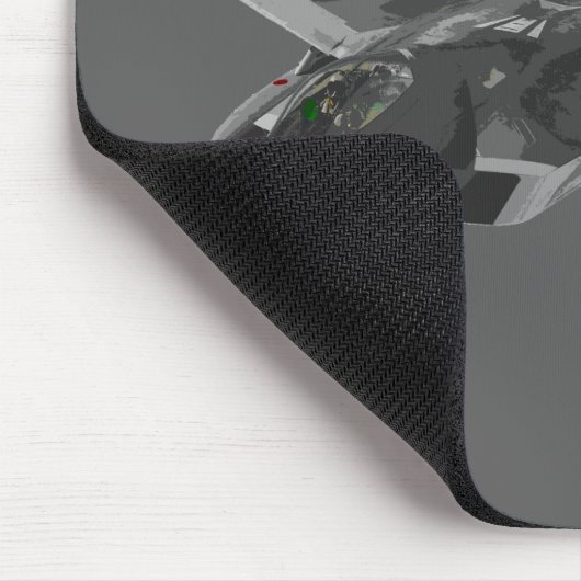 Raubvogel-Stealthy Kampfflugzeug F 22 Mousepad (Ecke)