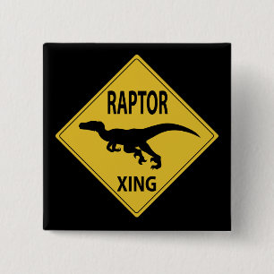 Raubvogel Xing Button