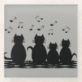 Raubzug Glasuntersetzer (Vorderseite)